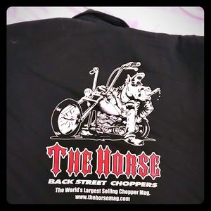 MENS “THE HORSE” Chopper magazine jacket. Size XL